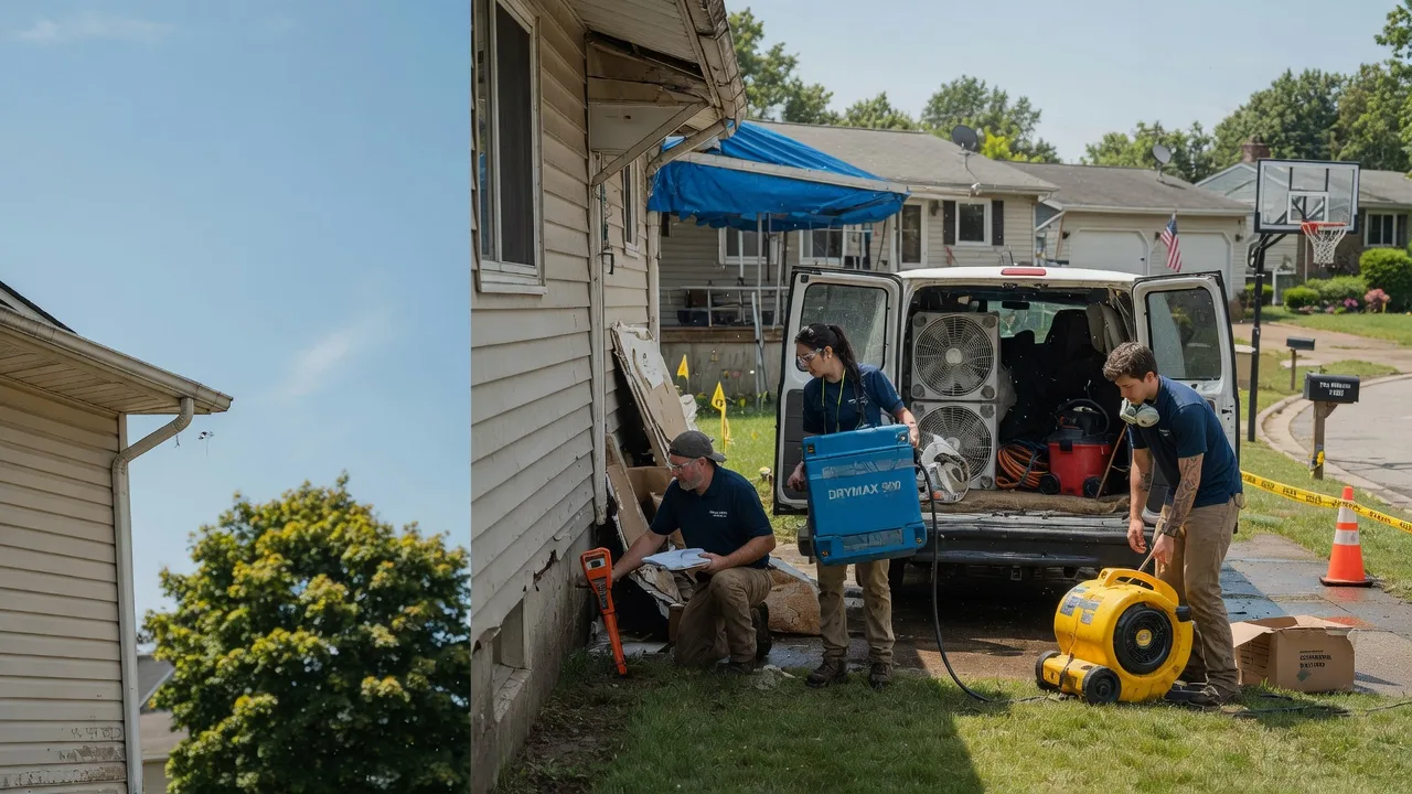 Ceiling Leak Cleanup in Hastings, PA near me